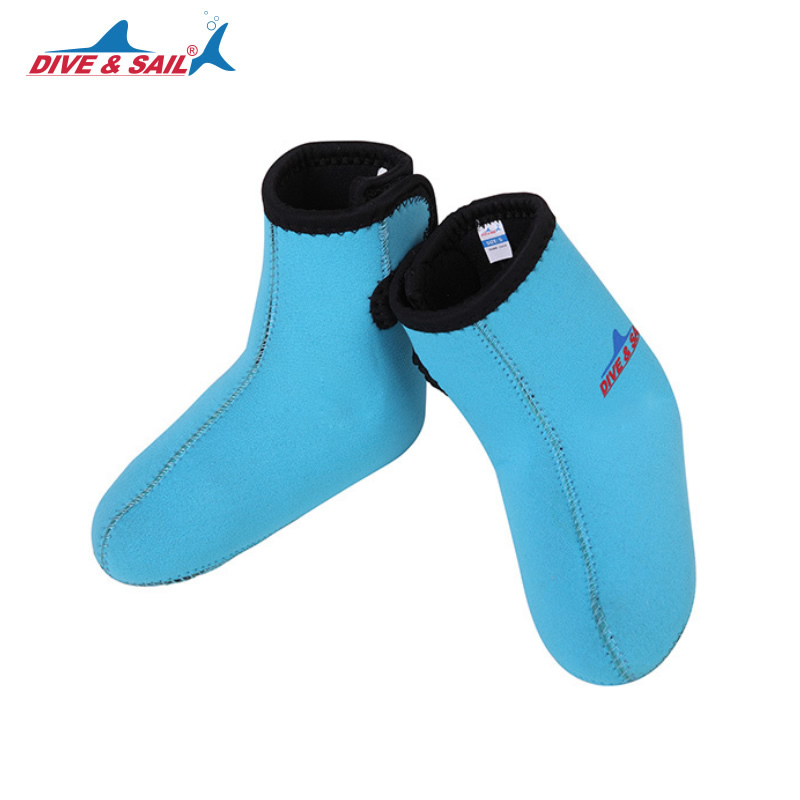 Dive & Sail 3Mm Neopreen Kids Duiken Sokken Zwemmen Schoenen Strand Laarzen Water Sport Warm Houden Voorkomen Scratch voor Kinderen