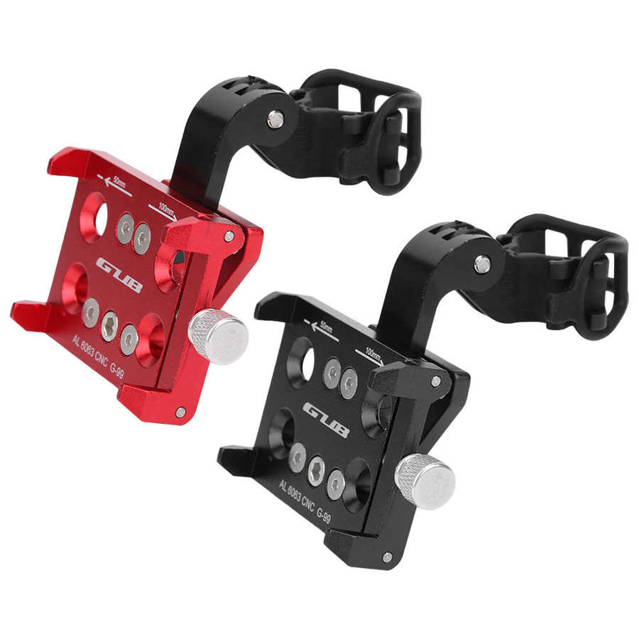 GUB G99 rowerów uchwyt robić telefonu komputer rowerowy telefon wspornik nawigacyjny motocykl ze stopu aluminium statyw regulowana szerokość