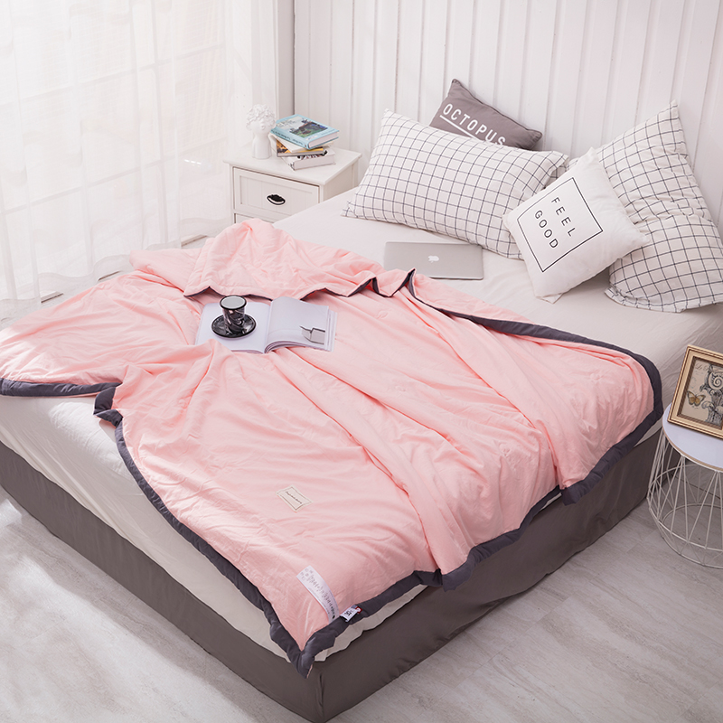 1Stck Weiche Waschen baumwolle Bettdecke Bettdecke, auch Gute Verwendung als Kühle Sommer Frühling Decke 145x195/175x215/195*225cm: 1 / 175x215cm 1pc