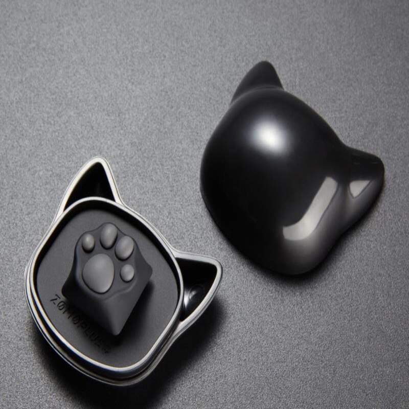 Key cap mechanical keyboard keycap personality ,Cute cat paw Modeling keycap ABS silicone keycaps MX axis,Z18