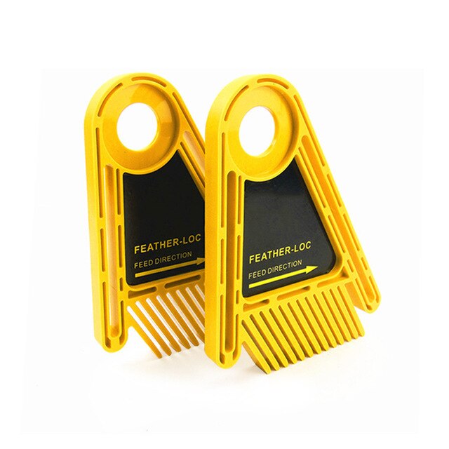Woodworking Engraving Miter Double Machine Multi Purpose Table Slot Feather Loc Board set For Table saw Gauge Carving Tools: Yellow
