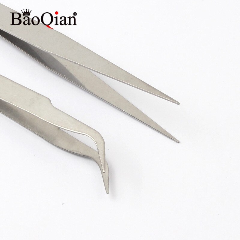 Herramientas de costura pinzas para doblar recto de excelente , herramientas y accesorios de coser cruzados antiestáticos de acero inoxidable, bricolaje