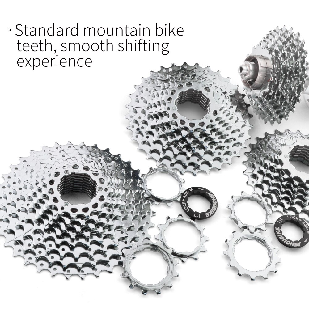 Jshou fietscassette 11v 9 10 11 speed fiets tandwiel onderdelen accessoires 11t 23t 25t 32t 36t voor mountainbike racefiets mtb