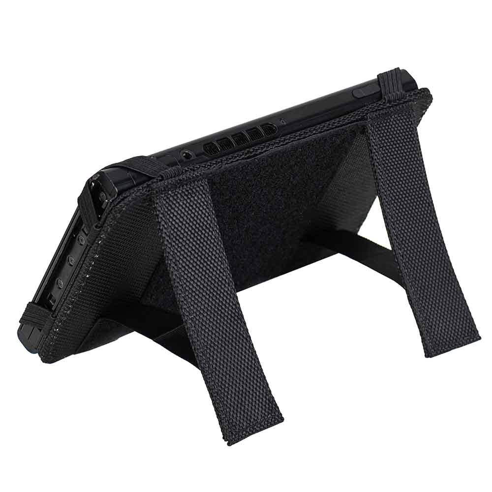 Support de montage pour appuie-tête de voiture avec étui de transport rigide pour Nintendo Switch-noir