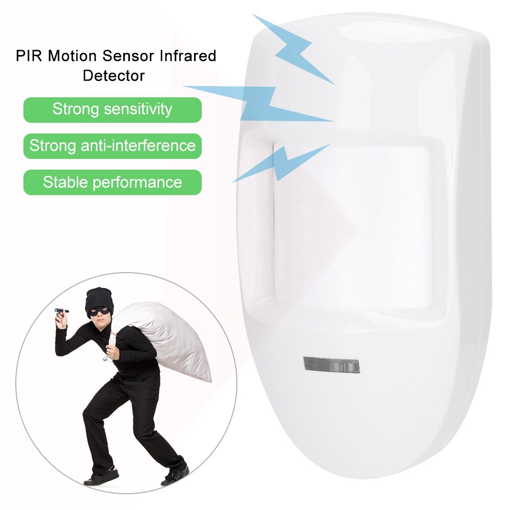 12V Wired PIR Motion Sensor Infrared Detector Warning Alarm Relay Home Security System for stores homes office buildings