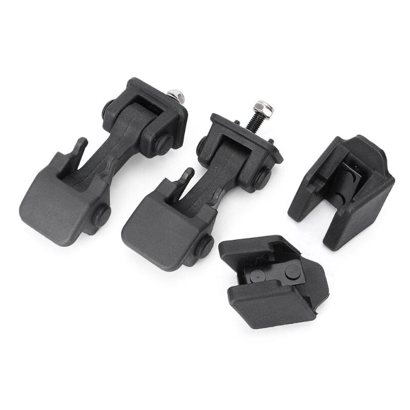 2pcs Hood Latch Rubber Catch Release Kit Left and Right Both Side Hood Lock Catches for Jeep Wrangler TJ 1997-2006