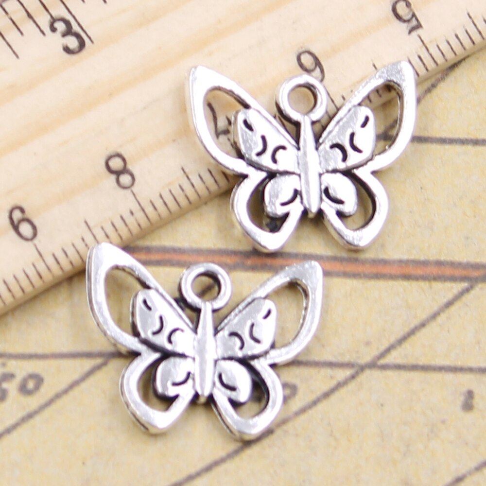Ark Art 10 stks Charms sniper rifle gun 44x11mm Zilver Kleur Hangers Antieke Sieraden Maken DIY Handgemaakte Craft