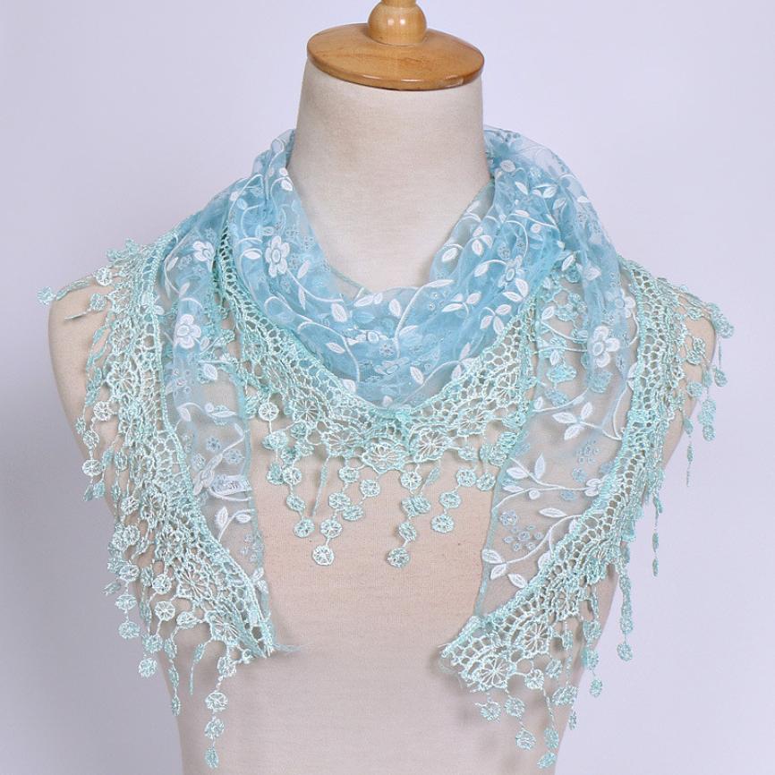 Vrouwen Sjaal Wrap Sheer Bloemen Sjaal Kwastje Sjaal vrouwen Sjaals Foulards Poncho Fabulous Elastische Sjaal Halsdoek Echarpe: C