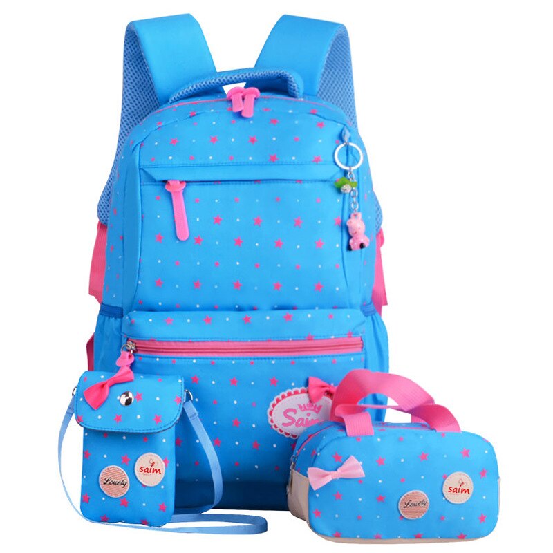 Children printing backpack School backpacks set Girls School Bags Waterproof Backpacks Kids Satchel Schoolbags mochila escolar: 19