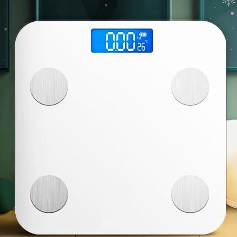 0.01g Precision Smart Scale Bluetooth Connection Explosion-proof Glass Slim Body Home Health Monitoring Indoor Weight Scale