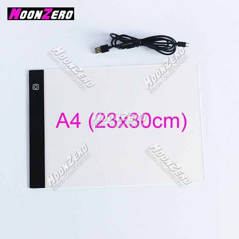 LED Light Pad Diamond Painting Lightpad Board Diamond Painting Accessories Tool Kits A1 A2 A3 A4 A5 Drawing Graphic Tablet: A4