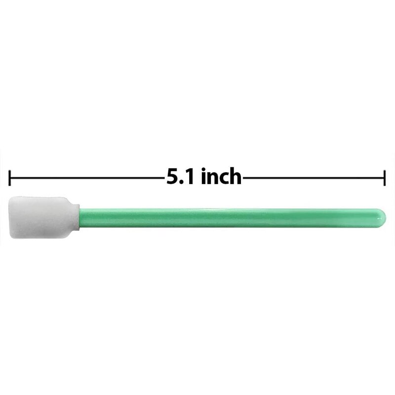 100Pcs Cleaning Swabs for Roland Epson Mimaki Mutoh All Large Format Solvent Printer Printhead Sponge Sticks Swabs Buds