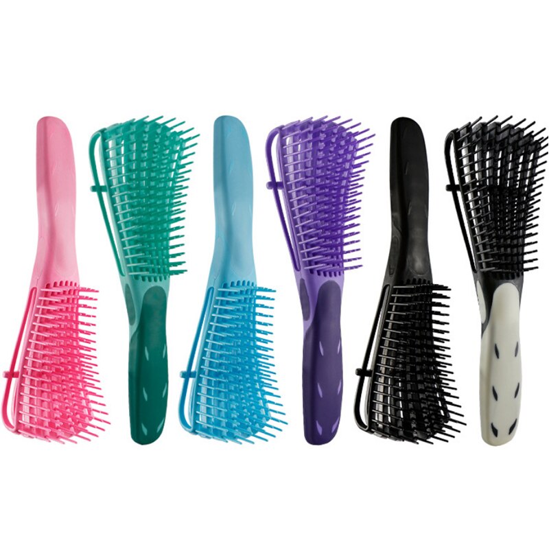 Scalp Detangling Massage Brush For Women Afro Natural Hair African 4C Kinky Curly Long Wavy Hair Scrub Styling Tool