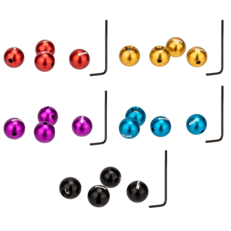 Aluminum Alloy Cable End Caps for Cable End, Most Reliable DIY Set for SRAM / Shimano Mountain Bike