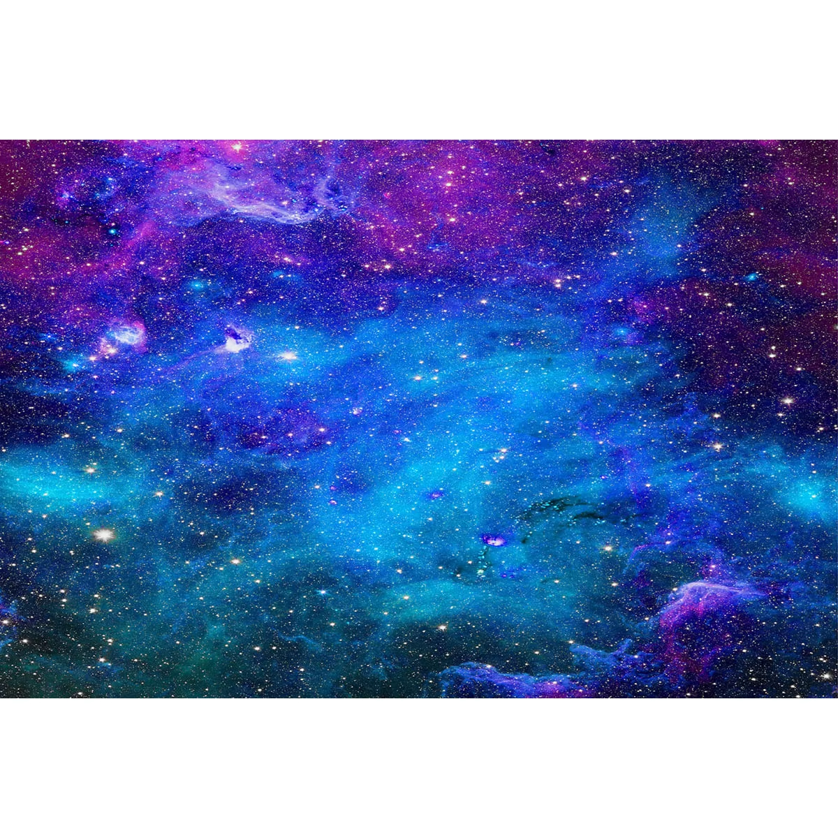 Round Moon Planet Landscape 2000 PCS Jigsaw Puzzles Challenging Family Activity Game for Gameroom Bedroom Decoration: Blue