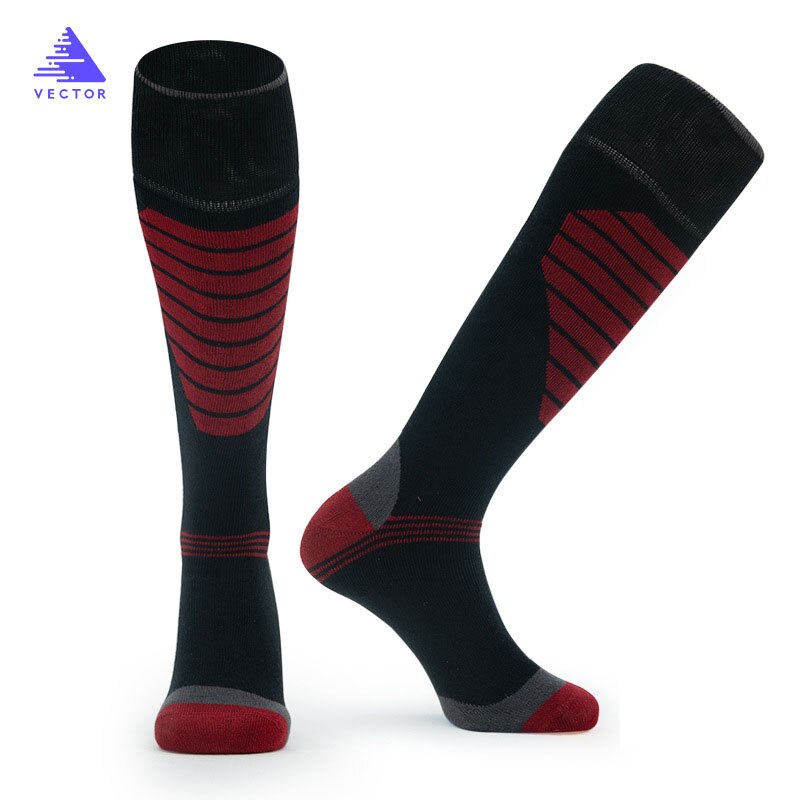 Ski Socks Thick Cotton Sports Snowboard Cycling Skiing Soccer Socks Men & Women Moisture Absorption High Elastic Socks: Color 07 / Female (35-39)