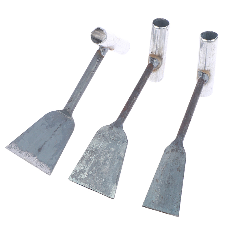 1pcs All-Steel Hoe Flat-head Shovel Planting Vegetables Farm Agriculture Garden Flowers Weeding Tool Garden Accessories