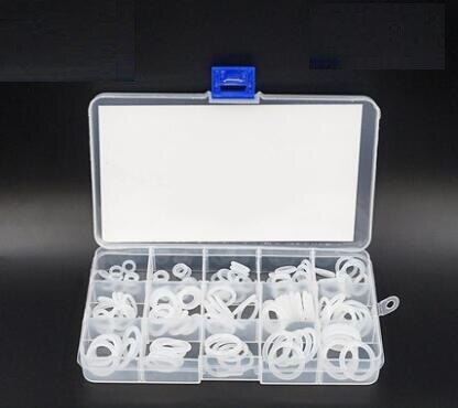 225 PCS Clear Food Grade Silicone O Rings Rubber Set o Ring Silicone Seal Kit