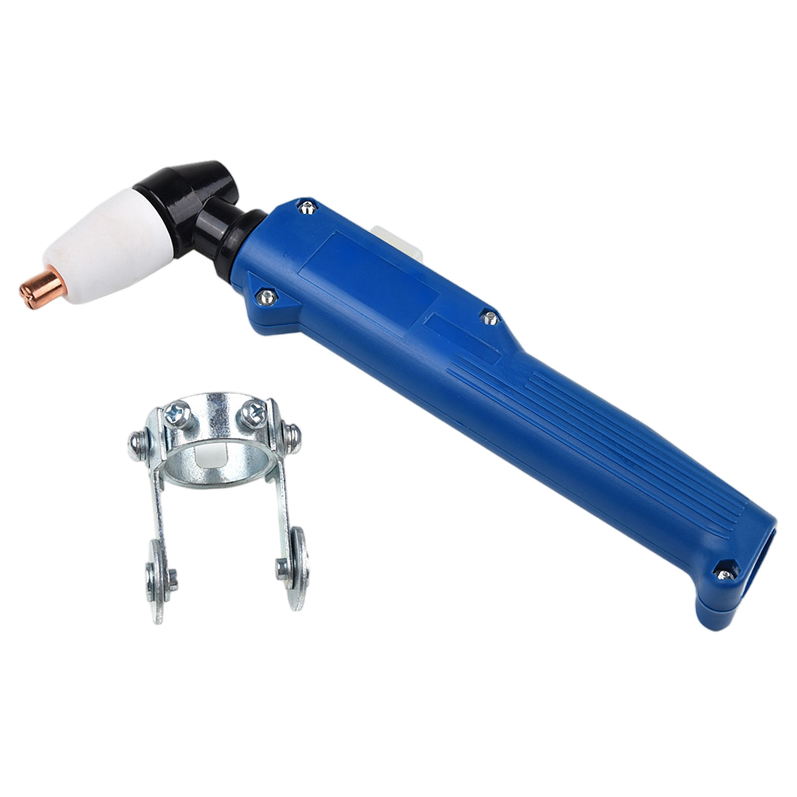 2 Pieces Handheld Plasma Cutting Torch Body with Roller Guide Wheel, Ion Cutter for Metal Drilling Grinding Accessories