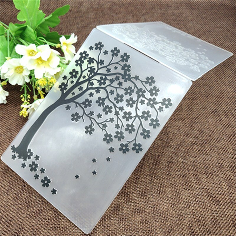 Trees print DIY Plastic Embossing Folders for DIY Scrapbooking Paper Craft/Card Making Decoration Supplies