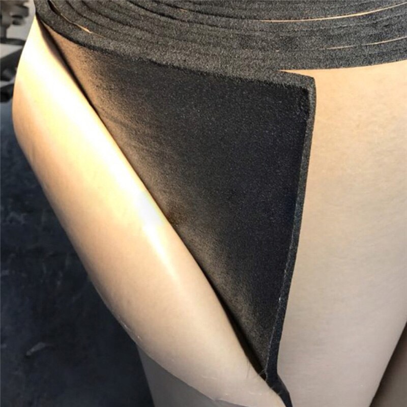 Auto Heat Insulation Cotton Adhesive Foam Thick Soundproof Car Noise Insulation Foam Board Car Rubber Foam Absorbing 30 X 50cm