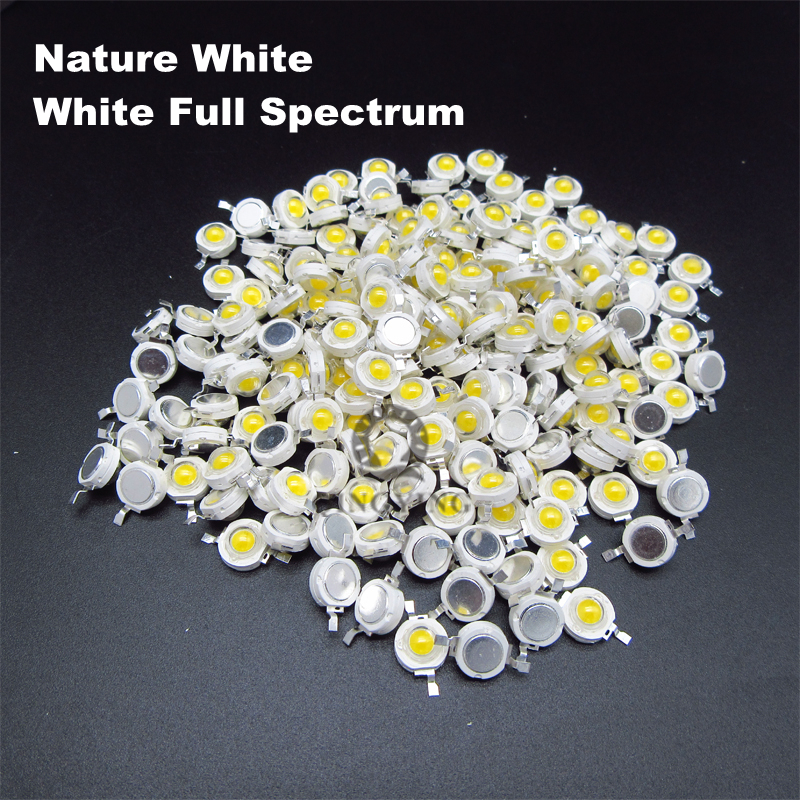 500 Uds. Bombilla LED de alta potencia 1W 3W Chips SMD blanco cálido fresco rojo azul amarillo verde foco LED Epistar COB Chip de diodo