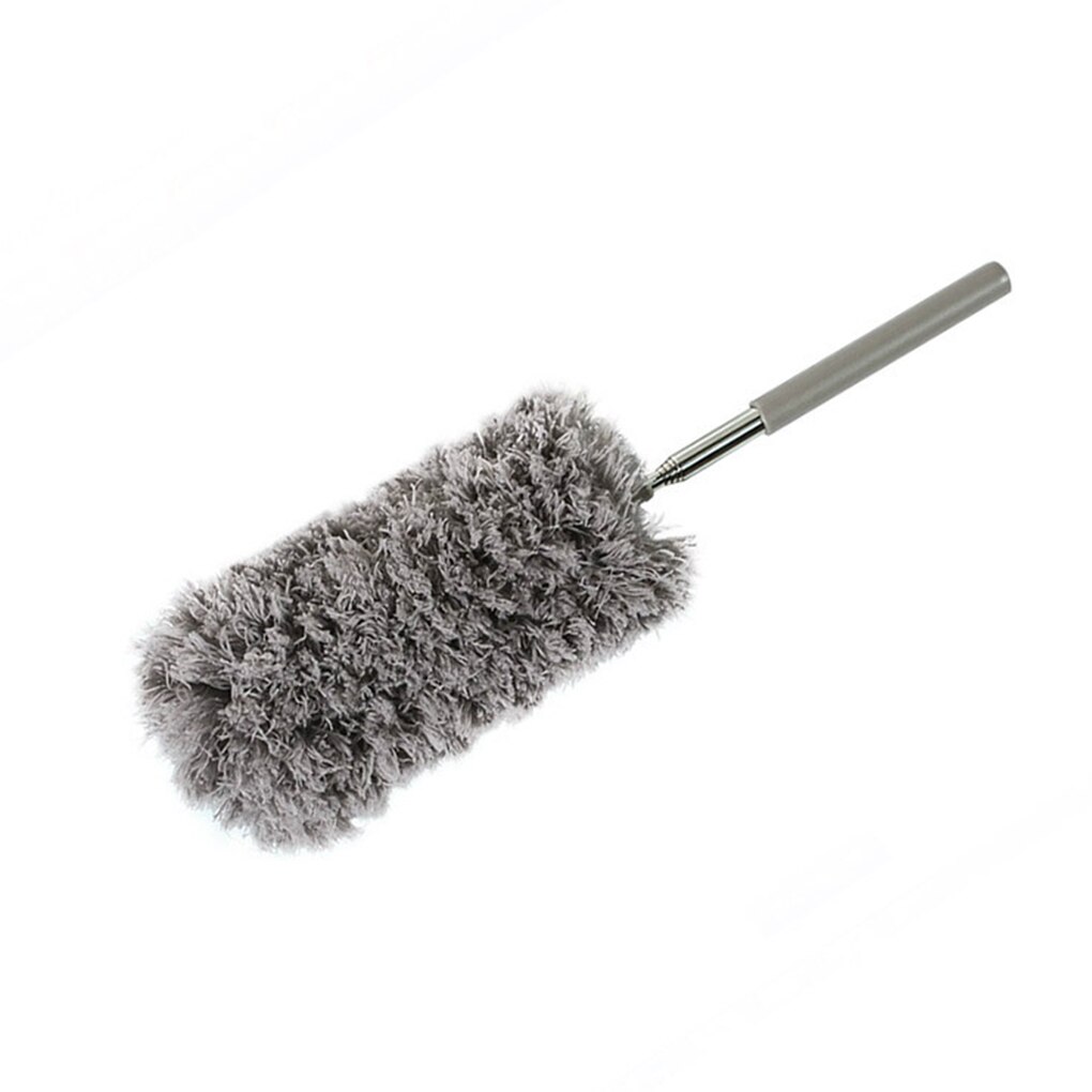 Plumeau anti-poussière en microfibre, outil de nettoyage de pare-brise de voiture, à longue poignée réglable