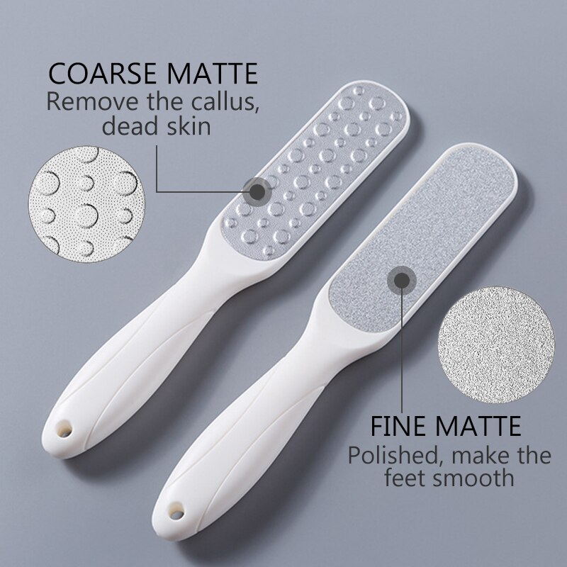 Foot Rasps Foot File Callus Remover Foot Care Tool Stainless Steel Scraper Double Sides Dead skin Pedicure Grater