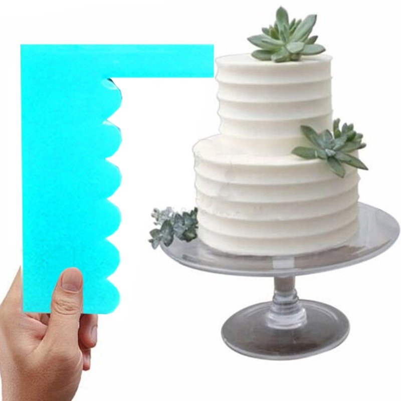 Cake Schraper Decorating Kam Pastry Icing Soepeler 8 Texturen Fondant Spatels Bakken Tools Cake Zoetwaren