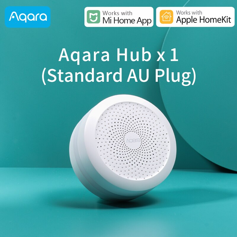 Aqara Hub Smart gateway 3 zigbee version for Xiaomi Mijia Smart home door window Sensor work with Homekit Mi Home APP: Aqara Hub