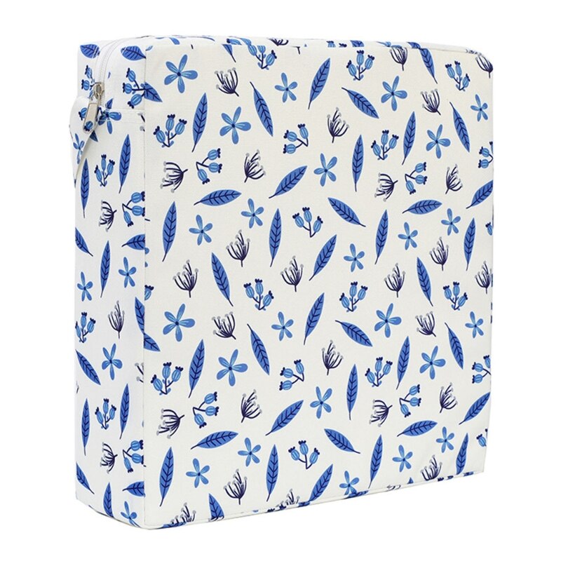 Vierkante stoelverhoger eetkamerstoel wasbaar dik kussen voor kinderen baby dxad: 6-2