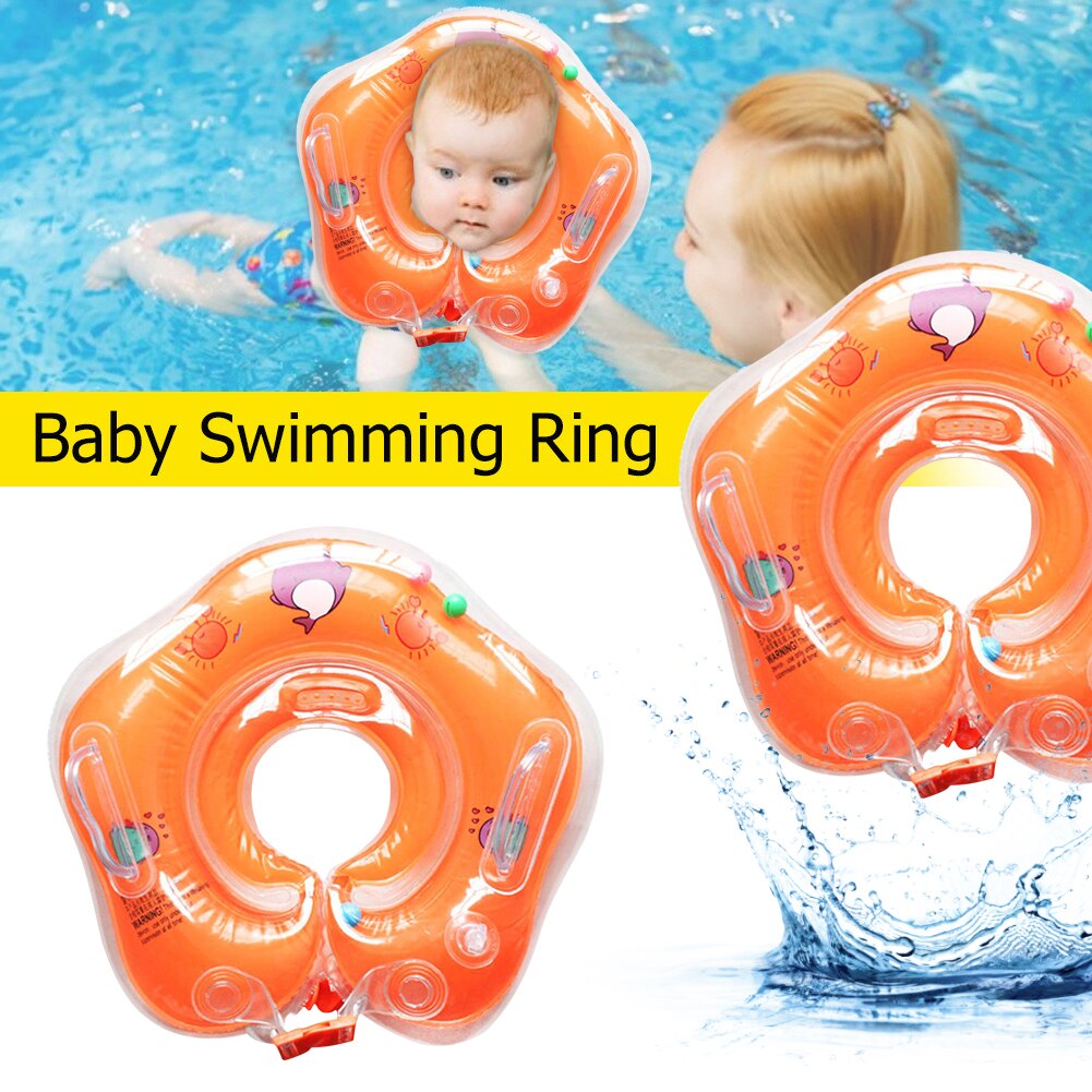 Flotador para cuello de bebé recién nacido, anillo flotante para bebé, baño de seguridad infantil, accesorios de piscina