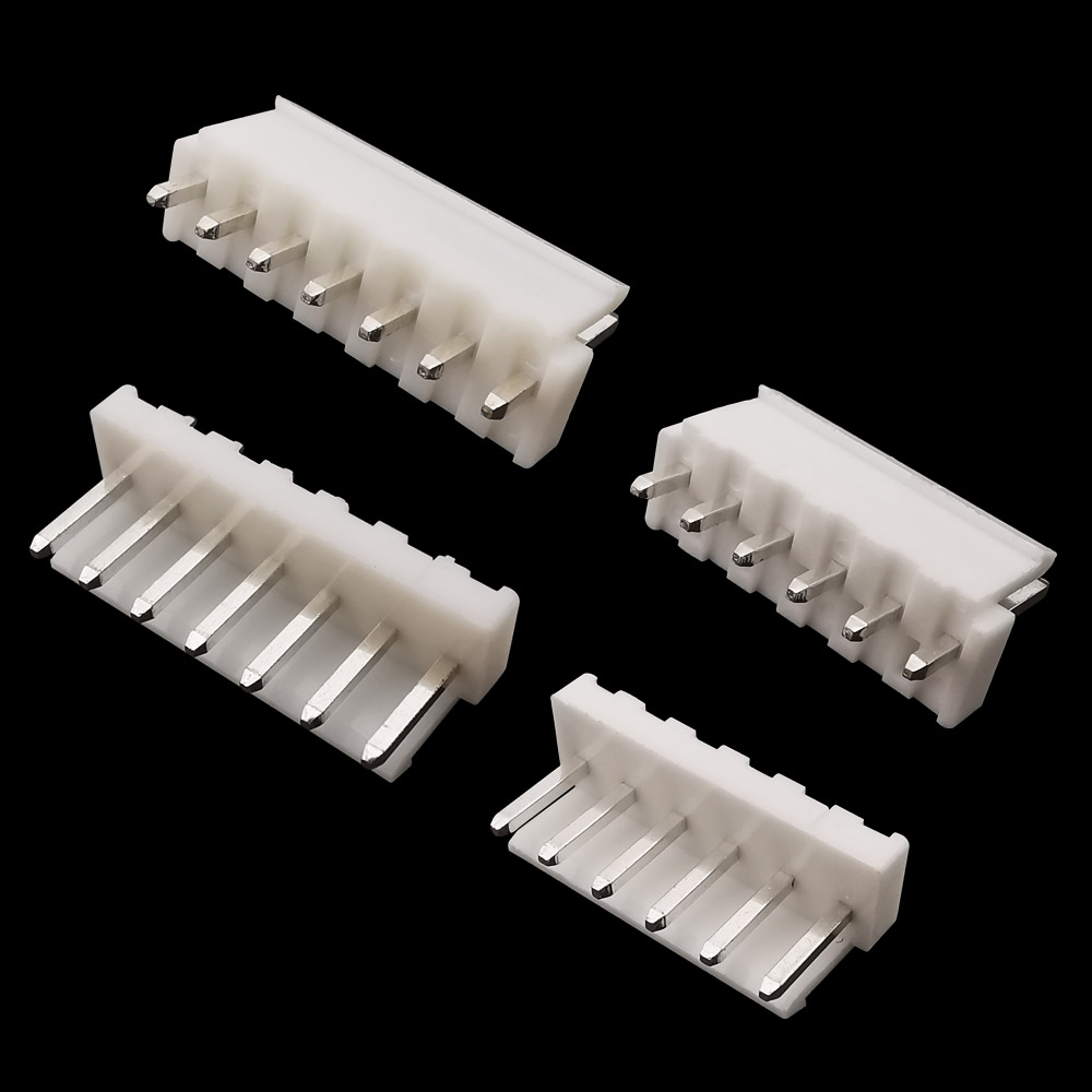 JST-VH3.96 Conector, 3.96mm Pitch macho Plug, agulha reta, soquete Pin cabeçalho, 2 pinos, 3 pinos, 4 pinos, 5 pinos, 6 pinos, 7 pinos, Terminal 8Pin, 20pcs