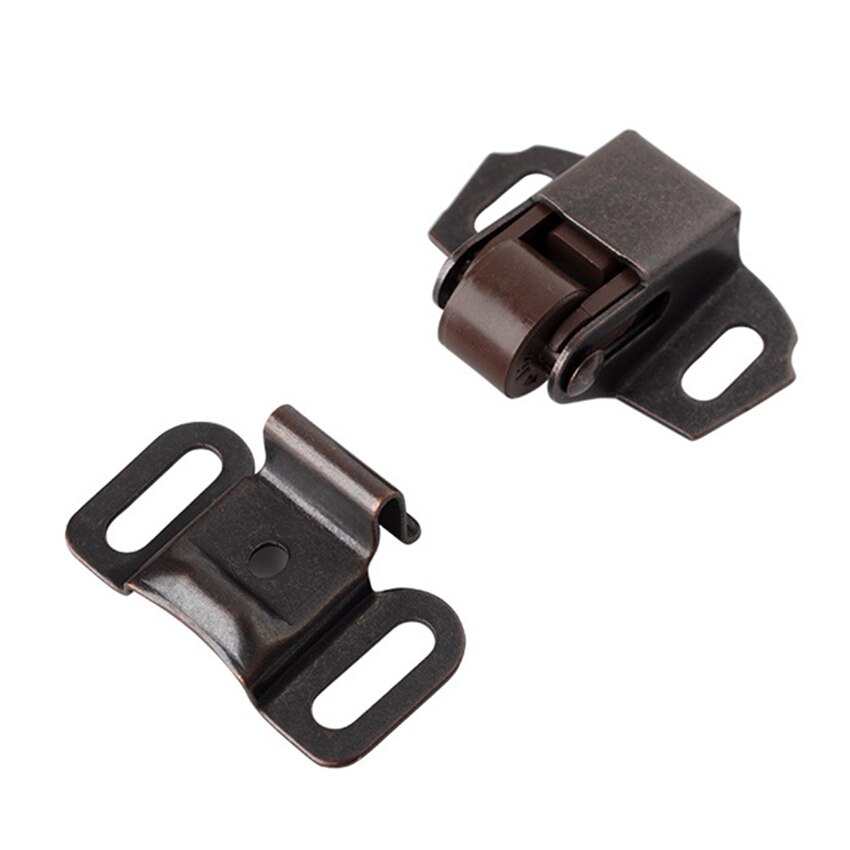 1 Set Home Cabinet Catches Spring Door Catches Door Clip Kitchen Cupboard Suction Closet Spring Buckle Catches Damper Buffer