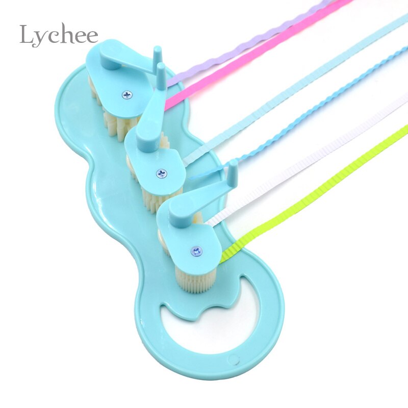 Lychee Life Art DIY Paper Crafts Tool Quilling Crimper Tool Plastic Quilled Creations Craft Handmade Paper Rolling Machine