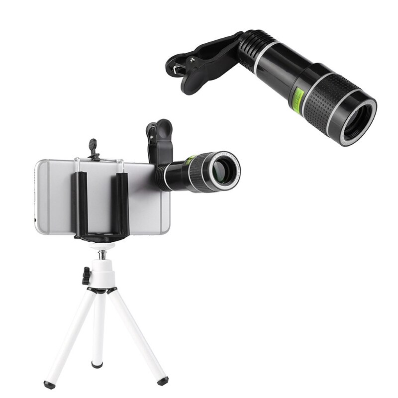 Cell Phone Camera Lens Kit,Universal 20X Clip-On Telephoto Telescope Camera Mobile Phone Zoom lens for most Smartphone