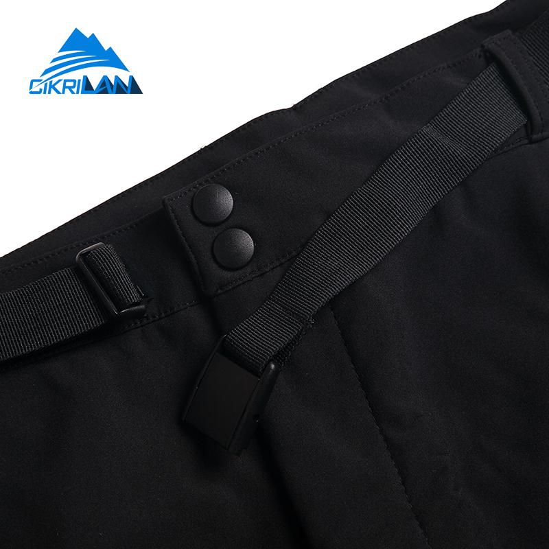 Mens Windproof Water Resistant Pantalones Hombre Sport Hiking Climbing Softshell Outdoor Pants Men Trekking Camping Ski Trousers
