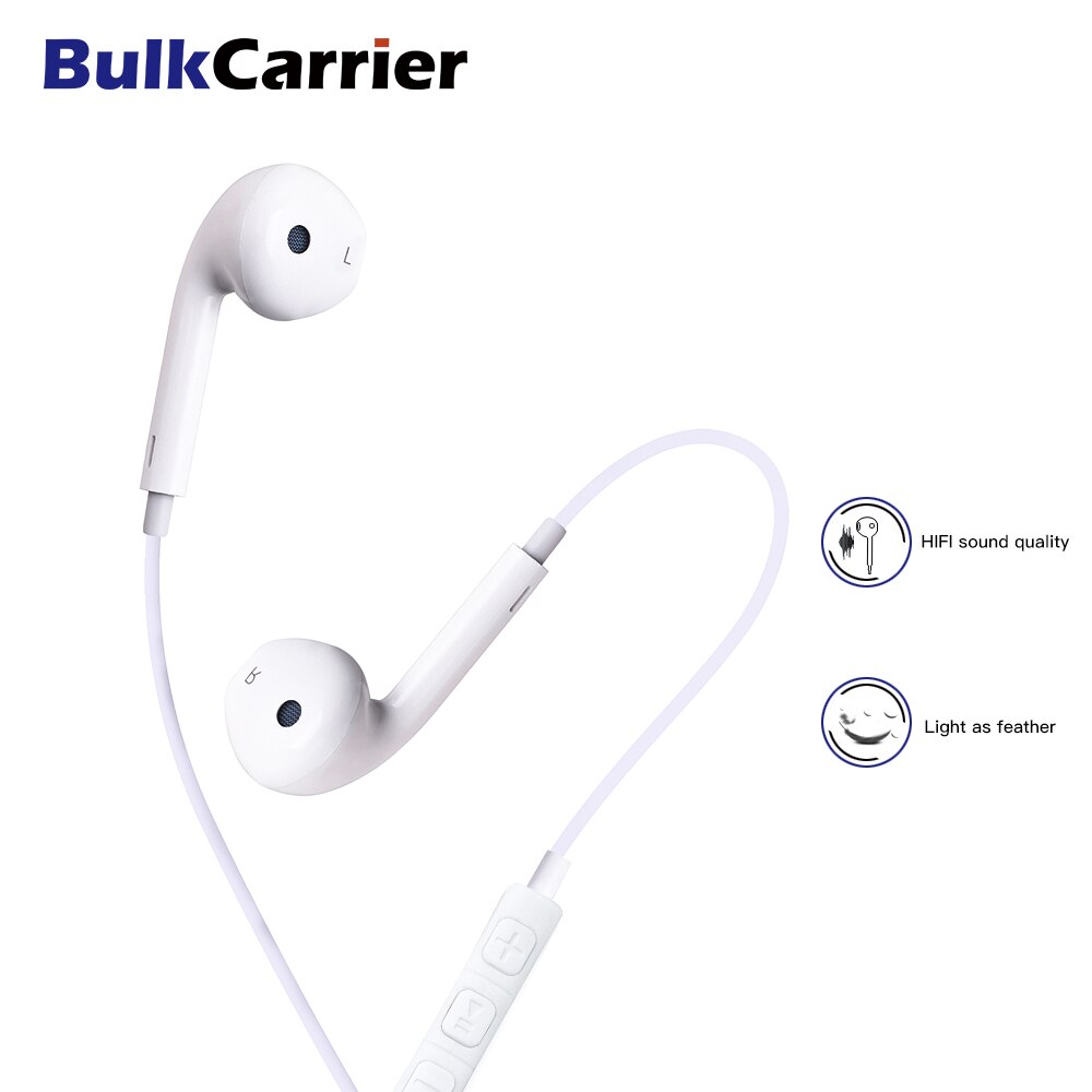 Novo fone de ouvido baixo estéreo com microfone com fio gaming headset para o telefone móvel apple iphone 7 8 plus x xr 11: Default Title