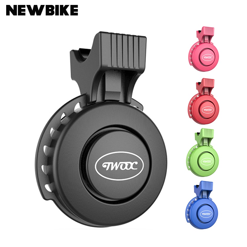Twooc Elektrische Fahrrad Glocke Usb Ladung Bike Radfahren 120db Lenker Ring 3 Modus Geluiden Sicherheit Wasserdichte