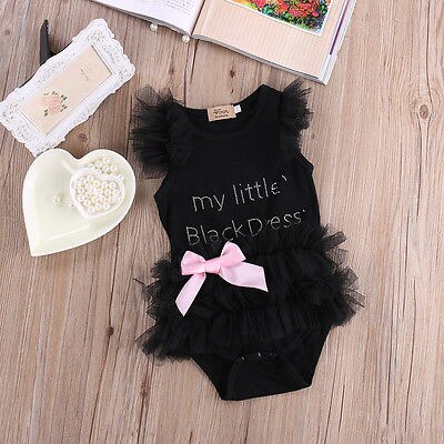 VS VOORRAAD Baby Bodysuit Baby Meisjes Kleding Kanten Ruches Mouw Bodysuit Jumpsuit Outfits One-stukken