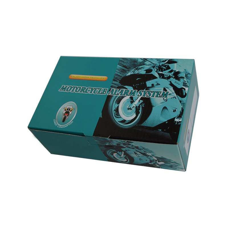 CE FCC certificado Universal SPY impermeable motocicleta sistema de alarma con arranque de motor y corte de Moto/alarma de bicicleta