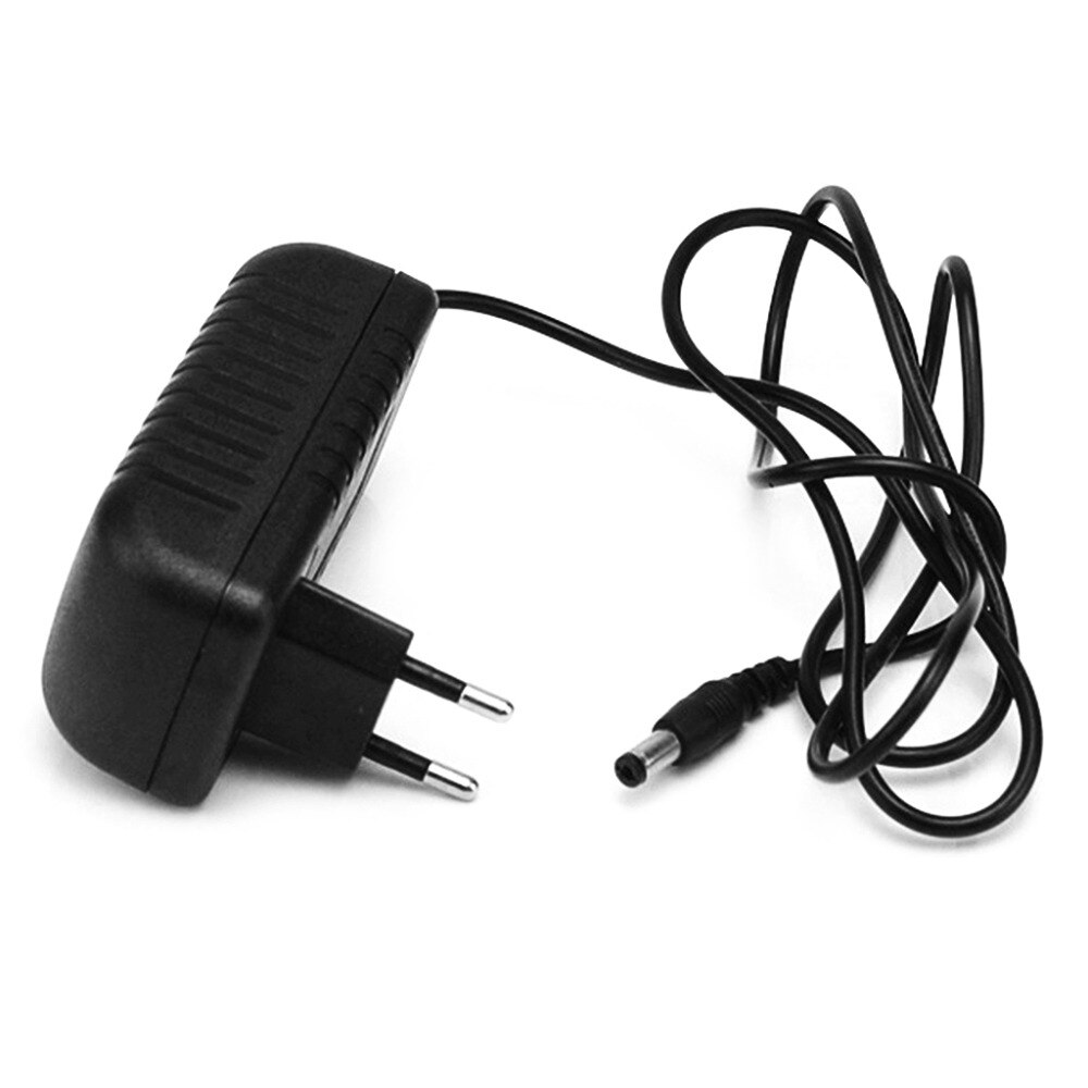 Cargador de uñas de 24V, 1A, 48W, enchufe US/EU, CA 100-240V, de luz UV para lámpara, LED, secador de uñas, brocas
