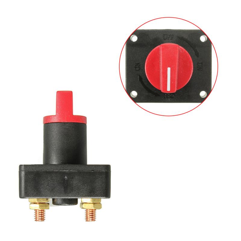 Car Master Battery Isolator Disconnect Rotary Cut Off Power Kill Switch ON/OFF 12V 300A Accessories