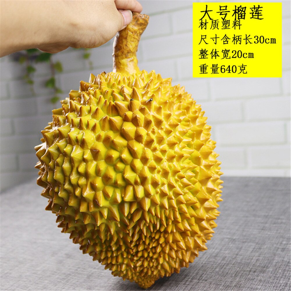 Simulation fruit foam model durian photography props home decoration window display