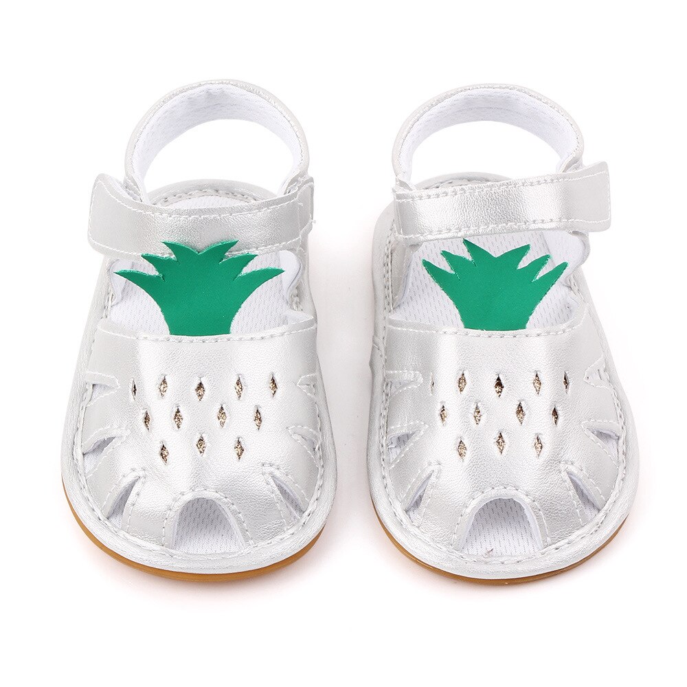 Zomer Baby Sandalen Ananas Ademend Peuter Schoenen Voor Meisjes Jongens Cartoon Leuke Flexibele Rubber Bodem Baby Schoenen