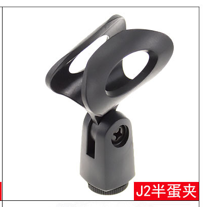 2 Stuks Plastic Flexibele Klem Houder Microfoon Mic Stand Accessoire: J2
