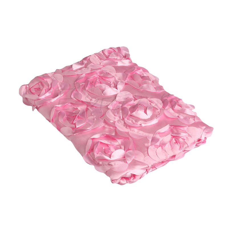 Adereços Fotografia de recém-nascidos Tapete Cobertor Pano de Fundo Da Foto Do Bebê 3D Flor Rosa Nova W15: 5