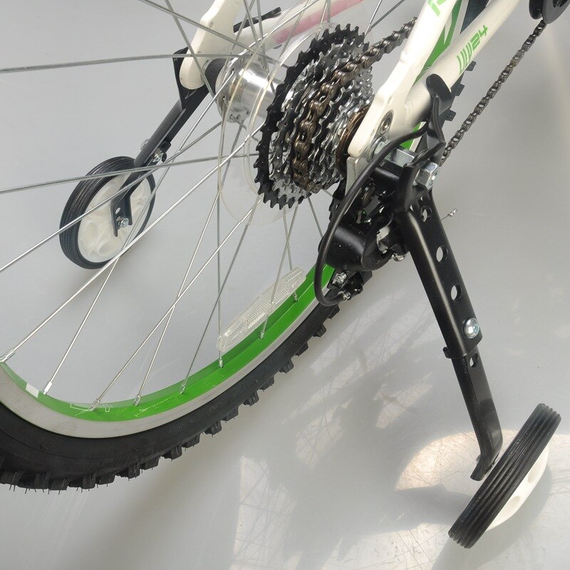 Zawsze 2szt.-Pakiet koła treningowe tylne koła stabilizatory rowerowe zamontowany zestaw robić rowerów 16 18 20 22 24 cali