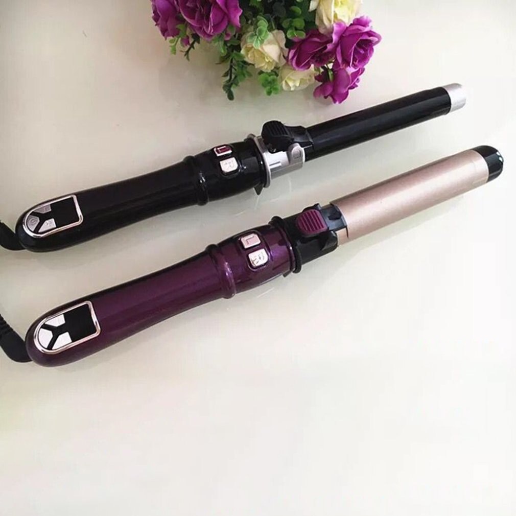 Rotating Curling Iron Automatic Hair Curler Stick Ceramic Roll Curling 360-degree Automatic Rotation Styling Tools