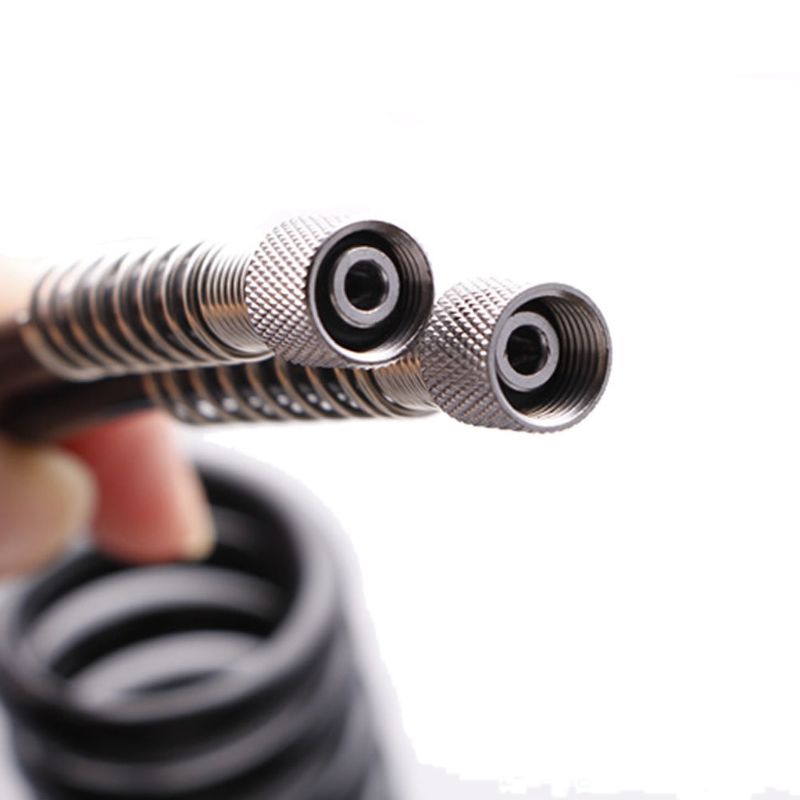 Tube à ressort Flexible noir en polyuréthane, 4x6mm, pour compresseur d'air, outil neuf